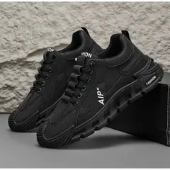 Giày Thể Thao Nam Sneaker HOT 2025 - Giày Da PU Thời Trang Cao Cấp Có 3 Màu Xám, Nâu, Đen - Dễ Phối Đồ và Năng Động