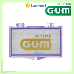 Sáp nha khoa Gum Ortho Wax + Vitamin E cho răng niềng 1 vỉ (USA)