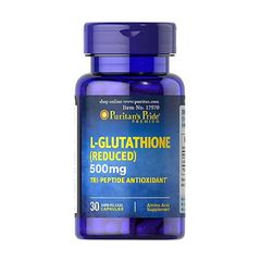 Viên Uống Trắng Da Glutathione Puritan's Pride 500Mg - Tăng Cường Hệ Miễn Dịch 30 Viên - Sáng Da, Khỏe Mạnh Tự Nhiên