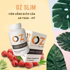 Viên Giảm Cân Oz Slim Cao Cấp 40 Viên - Hỗ Trợ Giảm Cân Tự Nhiên, An Toàn và Hiệu Quả cho Vóc Dáng Khỏe Mạnh