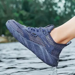 Giày Thể Thao Nam GN73 Vải Ô Lưới Thoáng Khí - Mẫu Mới Hot, Nhẹ và  Êm Dễ Phối Đồ, Thời Trang Năng Động