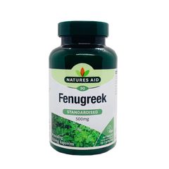Viên uống lợi sữa Natures Aid Fenugreek 500mg 90 viên