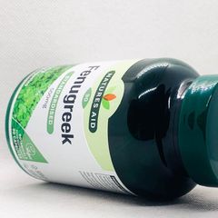 Viên uống lợi sữa Natures Aid Fenugreek 500mg 90 viên