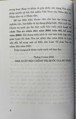 Luật Tổ chức Tòa án Nhân dân 2024 (Sửa đổi, Bổ sung 2025) - NXB Chính Trị Quốc Gia Sự Thật, 136 trang, Bìa mềm