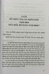 Luật Tổ chức Tòa án Nhân dân 2024 (Sửa đổi, Bổ sung 2025) - NXB Chính Trị Quốc Gia Sự Thật, 136 trang, Bìa mềm