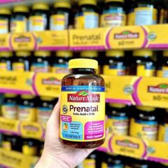 Viên Uống Bổ Bầu Folic Acid & Vitamin D - Hỗ Trợ Thai Kỳ Khỏe Mạnh, Dinh Dưỡng Thiết Yếu Từ Nature Made 20Mg