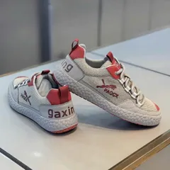 Giày Thể Thao Nam MB16 - Sneaker Thoáng Khí, Đế Êm, 3 Màu Đen, Ghi Đỏ, Trắng, Phù Hợp Đi Học, Thể Thao, Đi Chơi