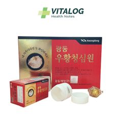 An Cung Ngưu Hoàng Hàn Quốc Kwang Dong - Hộp 10 Viên Giúp Cải Thiện Sức Khỏe và Trí Nhớ - Thực Phẩm Chức Năng Chất Lượng Cao