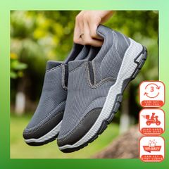 Giày Lười Nam Sneaker GV38 - Thời Trang Đế Bằng Mới, Có 2 Màu Xanh Đen, Dễ Phối Đồ, Phù Hợp Đi Chơi, Tập Gym, Học Tập