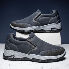 Giày Lười Nam Sneaker GV38 - Thời Trang Đế Bằng Mới, Có 2 Màu Xanh Đen, Dễ Phối Đồ, Phù Hợp Đi Chơi, Tập Gym, Học Tập