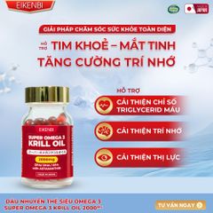 (Nhập khẩu,có tem phụ) Dầu cá Omega3 nhuyễn thế