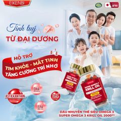 (Nhập khẩu,có tem phụ) Dầu cá Omega3 nhuyễn thế