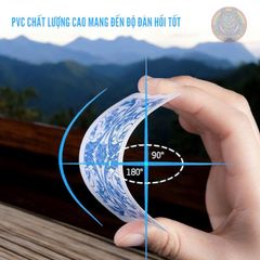 Bài Mạt Chược 144 Lá PVC Chống Nước - Đồ Chơi Giải Trí Tiện Dụng Kèm Phụ Kiện Cao Cấp
