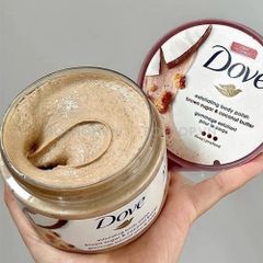 Tẩy Tế Bào Chết Dove Exfoliating Body Polish 298G - Đường & Bơ Dừa - Làm Sạch & Cung Cấp Độ Ẩm Cho Da Mềm Mại