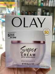 Kem dưỡng Olay ban ngày 5 in 1 dưỡng da Ban Ngày Super Cream With Sunscreen 50g