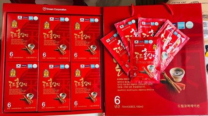 Nước Hồng Sâm Dulim Hàn Quốc 70ml x 6 Hộp - Tăng Cường Sức Khỏe, Hỗ Trợ Miễn Dịch và Tinh Thần Ngày Hằng Ngày