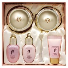 Set Kem Dưỡng Ẩm Whoo Hồng Gongjinhyang Soo Vital Hydrating Cream Duo - Chăm Sóc Da Trắng Sáng, Dưỡng Ẩm Chống Lão Hóa