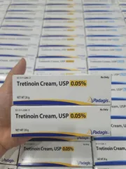Kem Giảm Mụn Tre Padagis 0.05% USP 20g - Cải Thiện Lão Hóa và Sắc Tố Da, Giúp Da Sáng Mịn và Đều Màu