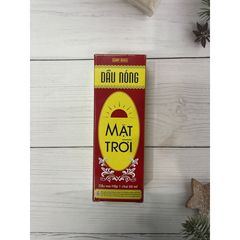 Dầu Nóng Mặt Trời OPC 60ml - Giúp Giảm Ho, Đau Nhức, Cảm Cúm - Sản Phẩm Chiết Xuất Tự Nhiên Chất Lượng Cao