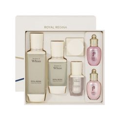 Nước Thần Phục Hồi Năng Lượng Whoo Royal Regina Energy Drop Treatment - Bộ Dưỡng Da Tái Tạo & Làm Trẻ Hóa Da 150ml + 75ml + Serum 10ml + Kem 10ml