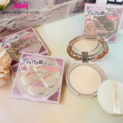Phấn Phủ Nén Canmake Marshmallow Finish Powder 10G - Kiểm Soát Dầu, Lớp Phấn Mịn Màng Tự Nhiên Cho Làn Da Rạng Rỡ