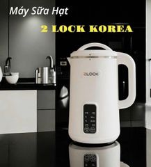 Máy làm sữa hạt & nấu soup 2Lock Korea - Công suất 500W, 8 chế độ nấu thông minh, nhỏ gọn và dễ sử dụng cho gia đình hiện đại