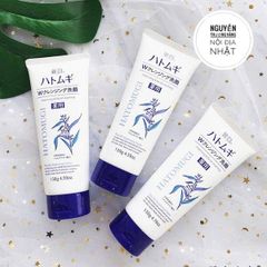 Sữa Rửa Mặt Ý Dĩ Hatomugi Naturie Nhật Bản 130g - Làm Sạch Sâu, Dưỡng Ẩm, Phù Hợp Mọi Loại Da, Sạch Mịn và Tươi Mát