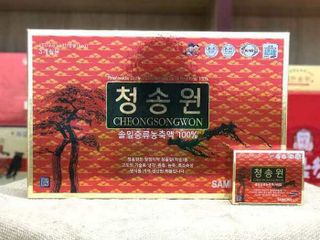 Viên Tinh Dầu Thông Đỏ Cheong Song Won Hàn Quốc 180 Viên - Tinh Chất Giúp Tăng Cường Sức Khỏe, Hỗ Trợ Tiểu Đường, Thanh Lọc Máu