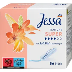 Băng Vệ Sinh Dạng Ống Jessa Tampons Normal - Tiện Lợi, An Toàn cho Ngày Đèn Đỏ, Sử Dụng Dễ Dàng