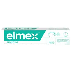 Kem đánh răng Elmex Sensitive 75ml - Chống ê buốt, làm trắng, bảo vệ nướu, xuất xứ Đức, được nha sĩ khuyên dùng.