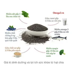 Hạt Chia Hữu Cơ Bio Đức 300g - Tăng Cường Sức Khỏe, Chống Oxy Hóa, Dinh Dưỡng Cho Bà Bầu và Trẻ Nhỏ