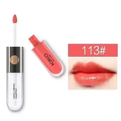 Son Kiko 113 Cam Đào 2 Đầu - Son Lì, Không Bết Dính, Thiết Kế Thông Minh, Lâu Trôi, Phù Hợp Mọi Loại Da