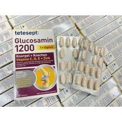 Viên uống bổ khớp Glucosamin 1200mg Tetesept - Hàng Đức, Hộp 30 viên hỗ trợ sức khỏe xương khớp
