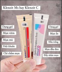 Kem giảm mụn Klenzit C & MS - Giải pháp hiệu quả cho mụn ẩn, mụn bọc và thâm nám, làm sáng da từ Ấn Độ