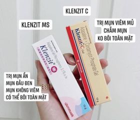 Kem giảm mụn Klenzit C & MS - Giải pháp hiệu quả cho mụn ẩn, mụn bọc và thâm nám, làm sáng da từ Ấn Độ