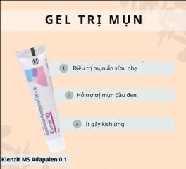 Kem Giảm Mụn, Giảm Thâm Mụn Klenzit Ấn Độ - Glenmark, Megaduo - Sản Phẩm Chăm Sóc Da Mụn Hiệu Quả, Kháng Viêm Tự Nhiên