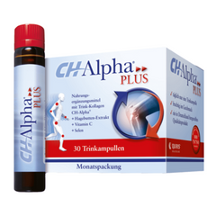 Collagen CH Alpha Plus 30 ống - Hỗ trợ sức khỏe sụn khớp, tái tạo và bảo vệ khớp dẻo dai, giảm viêm, đau khớp hiệu quả