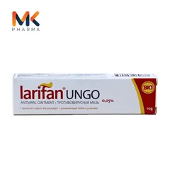 Kem bôi LARIFAN UNGO 0.05% - Giải pháp hỗ trợ sùi mào gà, mụn rộp Herpes và ngăn ngừa tái phát