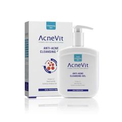Gel Rửa Mặt ACNEVIT ANTI - ACNE Cleansing Gel Làm Sạch Da, Ngăn Ngừa Mụn Trứng Cá - 200ml