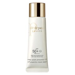Kem Chống Nắng Clé De Peau UV Protection Cream Tinted Tone Ivory SPF 50+ PA++++ 30ml - Bảo Vệ Da Tối Đa, Nâng Tông Màu Da Tự Nhiên