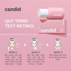 CANDID 0.5% Retinol Treatment - Tinh Chất Chống Lão Hóa, Giảm Nếp Nhăn, Cải Thiện Kết Cấu Da, Phù Hợp Cho Mọi Loại Da