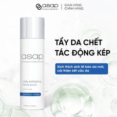 Sữa Rửa Mặt AHA Asap Tẩy Da Chết - Exfoliating Facial Scrub Sáng Da, Làm Sạch Sâu, Dịu Nhẹ, 14% AHA Cho Làn Da Khỏe Mạnh