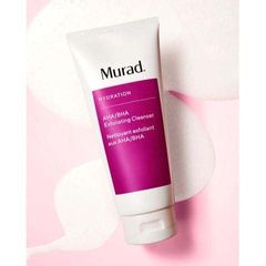 Sữa Rửa Mặt Tẩy Tế Bào Chết Murad AHA BHA - Làm Sạch Da, Giảm Mụn, Dầu Nhờn, Làm Sáng Mịn Da - Sản Phẩm Chăm Sóc Da Chất Lượng Cao