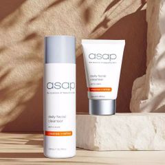 Sữa Rửa Mặt AHA Asap Daily Facial Cleanser - Tẩy Da Chết, Làm Sạch Sâu, Giúp Da Mịn Màng và Tươi Mới