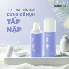CANDID AHA & PHA Gel Exfoliant Tẩy Tế Bào Chết Làm Sáng Mịn Da, Cân Bằng Da, Thông Thoáng Lỗ Chân Lông - Dưỡng Ẩm Sâu Chăm Sóc Da Mặt