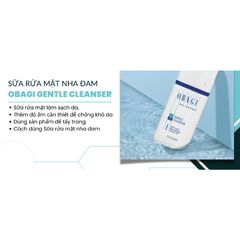 Sữa Rửa Mặt Dịu Nhẹ OBAGI Medical Cho Da Nhạy Cảm - Làm Sạch Sâu & Dưỡng Ẩm Cấp Ẩm Da Mặt