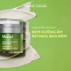 Kem Dưỡng Ẩm Chống Lão Hóa Murad Retinol Youth Renewal Cream - Làm Mờ Nếp Nhăn, Da Săn Chắc, Mịn Màng, Dưỡng Ẩm Hiệu Quả