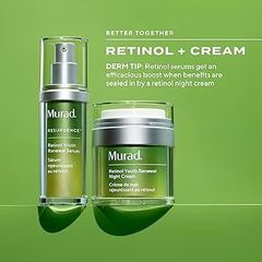 Kem Dưỡng Ẩm Chống Lão Hóa Murad Retinol Youth Renewal Cream - Làm Mờ Nếp Nhăn, Da Săn Chắc, Mịn Màng, Dưỡng Ẩm Hiệu Quả