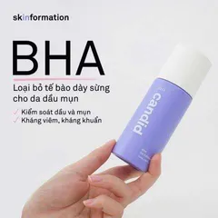 CANDID BHA Gel Exfoliant 100ml - Gel Tẩy Tế Bào Chết Làm Sạch Da, Thông Thoáng Lỗ Chân Lông & Làm Mịn Da Một Cách Hiệu Quả