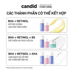 CANDID BHA Gel Exfoliant 100ml - Gel Tẩy Tế Bào Chết Làm Sạch Da, Thông Thoáng Lỗ Chân Lông & Làm Mịn Da Một Cách Hiệu Quả